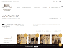 Tablet Screenshot of ana-bijoux.com